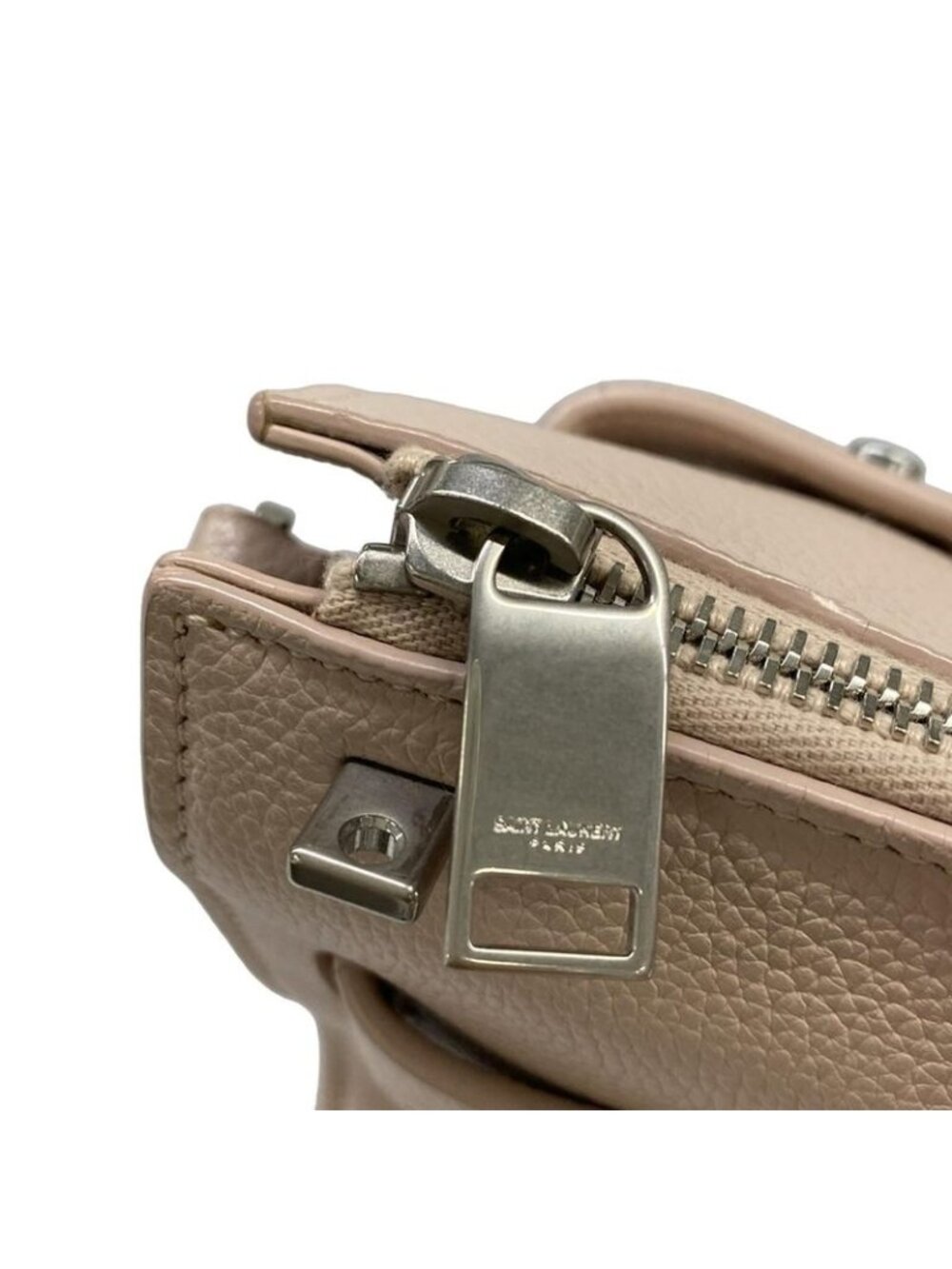 Saint Laurent Paris Handbag Sac de Jour Super Pink Leather - Picture 12 of 15